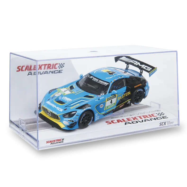 Coche Scalextric Mercedes AMG GT3 Blistein - Escala 1:32, Vehículo De Carreras Para Circuitos De Slot