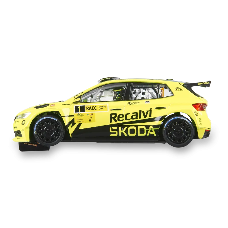 Skoda Fabia WRC2 - Cohete Suárez Mud Effect Skoda Fabia WRC2 - Cohete Suárez Mud Effect