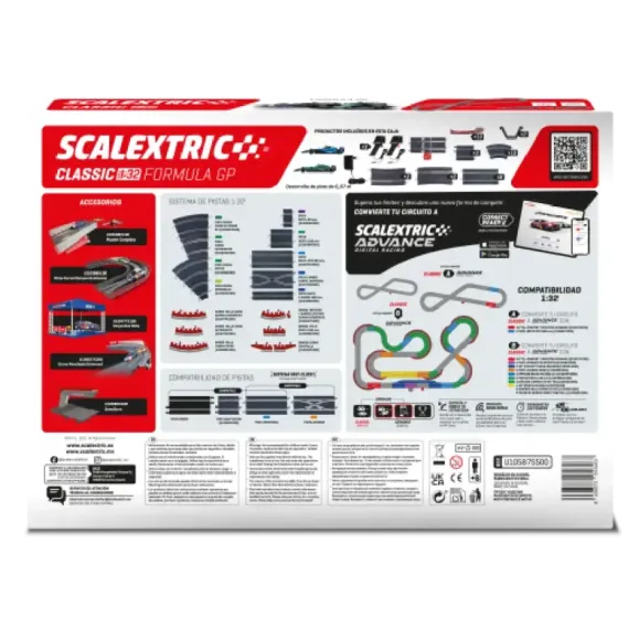 Circuito ampliado Formula GP C3+