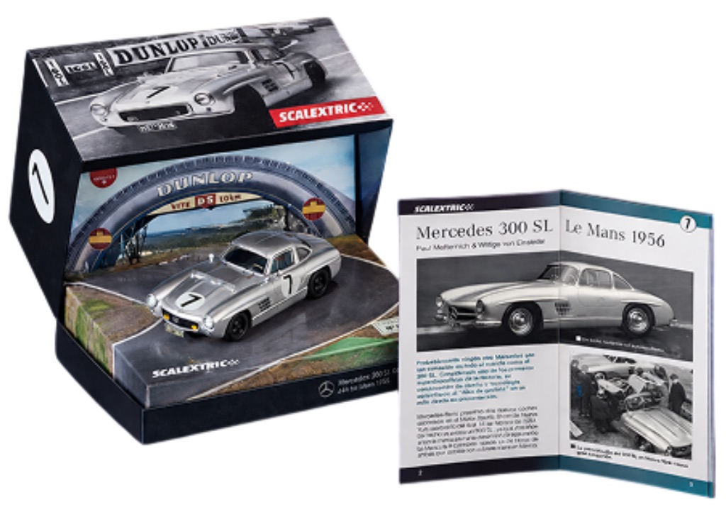 Mercedes-Benz 300 SL Gullwing en Le Mans 1956