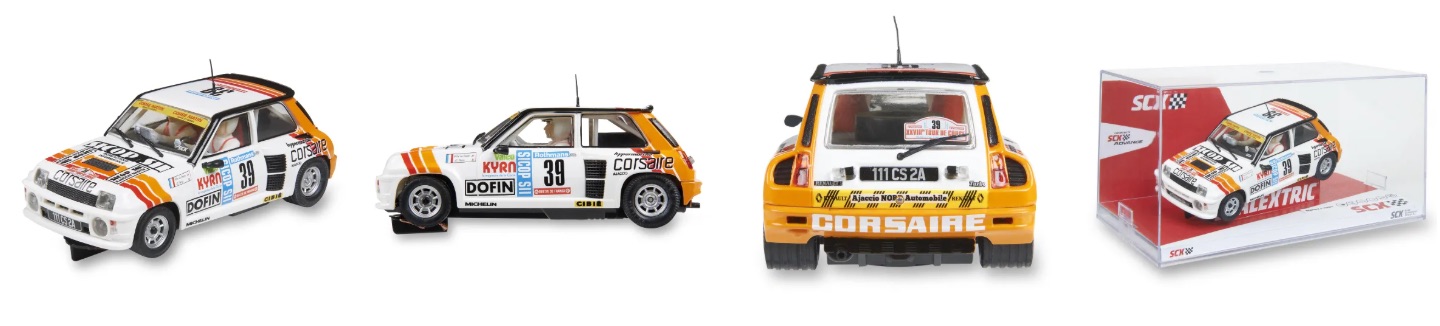 Miniaturas del Renault 5 Turbo para slot
